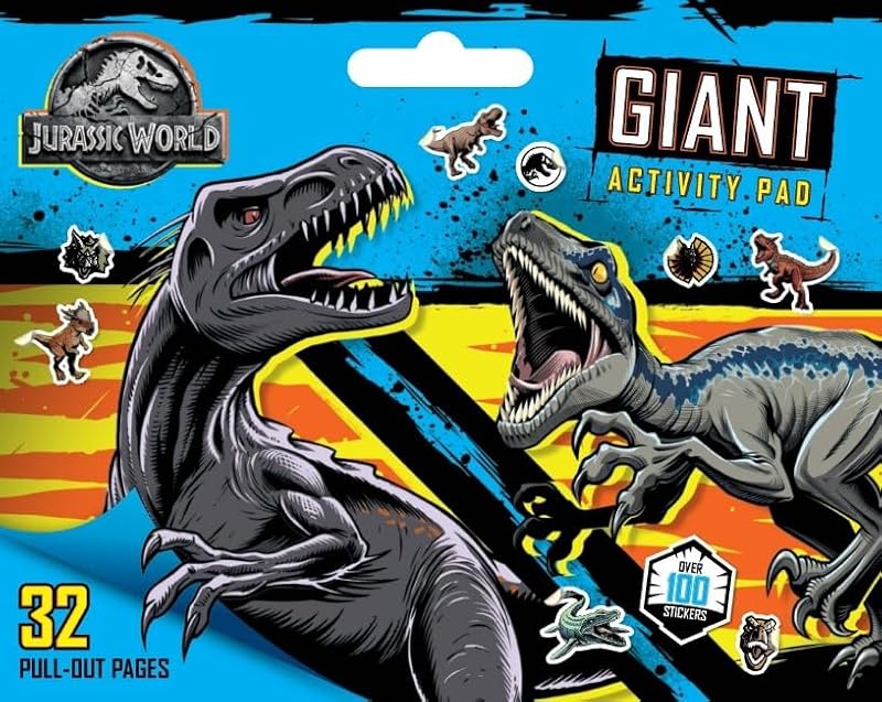 Jurassic World: Giant Activity Pad by unknown author