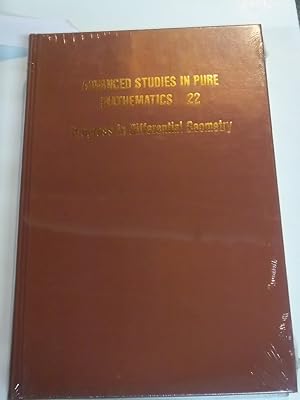 Progress in Differential Geometry/Advanced Studies in Pure and Applied Mathematics Tokyo Japan 22