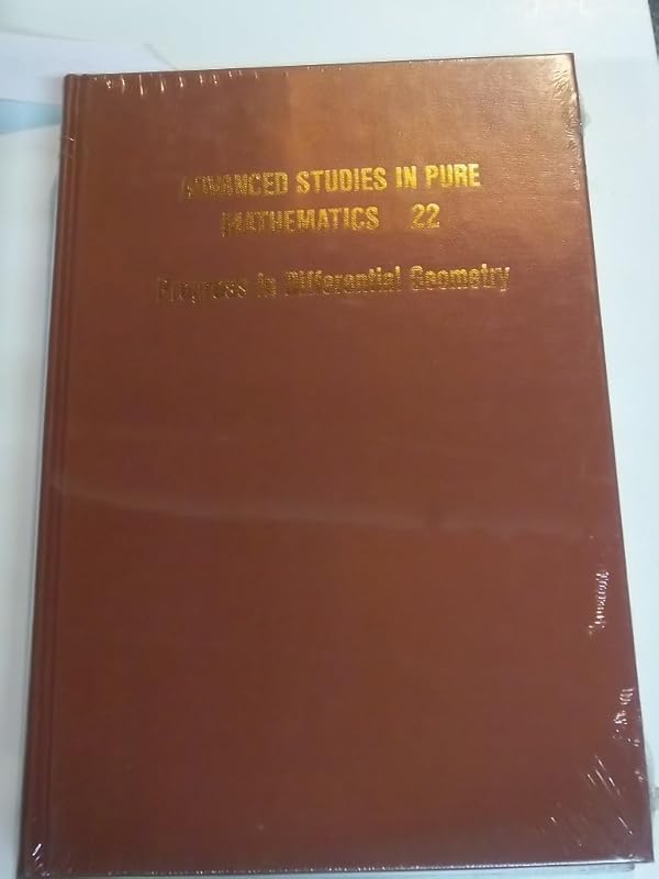 Progress in Differential Geometry/Advanced Studies in Pure and Applied Mathematics Tokyo Japan 22 by Shiohama