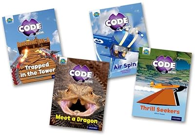 Project X CODE Extra: Light Blue Book Band, Oxford Level 4: Dragon Quest and Wild Rides, Mixed Pack of 4 (Project X CODE ^IExtra^R)