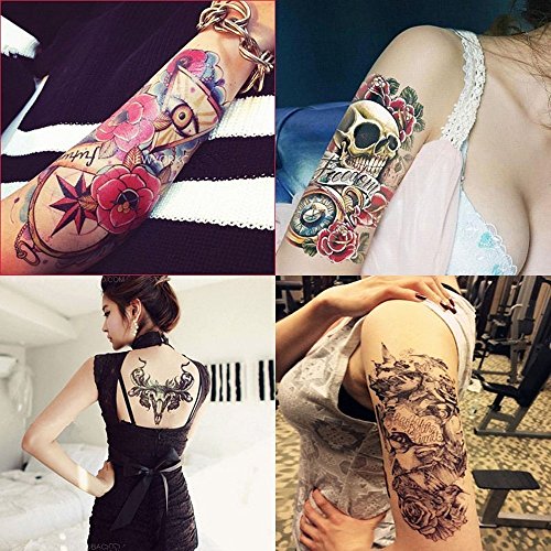 Dalin 4 Sheets Temporary Tattoo