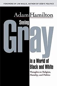 Seeing Gray in a World of Black and White 35012: Thoughts on Religion, Morality, and Politics by Adam Hamilton