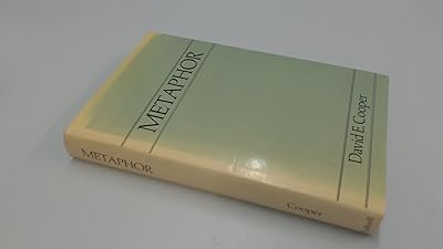 Metaphor (Aristotelian Society series)