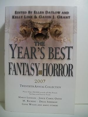 The Year's Best Fantasy and Horror 2007: 20th Annual Collection (Year's Best Fantasy & Horror (Paperback))