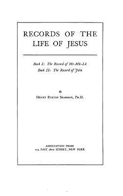 Records of the Life of Jesus