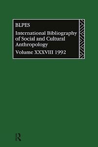 IBSS: Anthropology: 1992 Vol 38