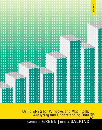 Using SPSS for Windows and Macintosh by Samuel B. Green