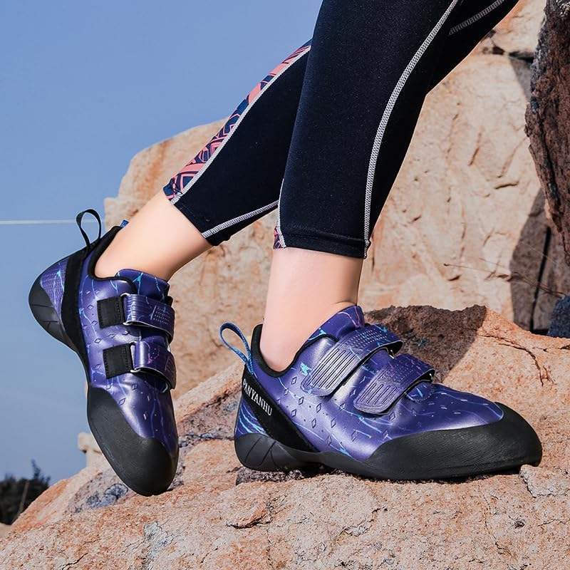 Rock Climbing Shoes For Men & Women Bouldering Shoes For Indoor Outdoor Climbing Slip-Resistant Lightweight_vogvips.com