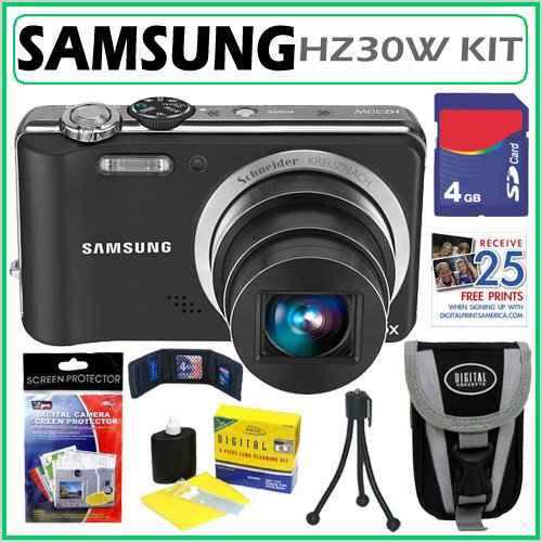 Black Friday Samsung HZ30W 12.2MP and 720p Digital Camera with 15x
