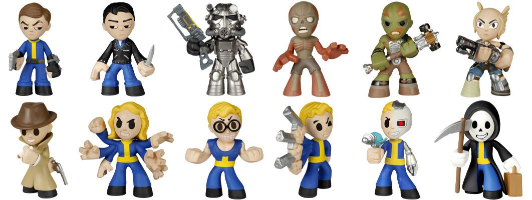 Fallout Mystery Minis Mini-Figure Display Box gets details and images
