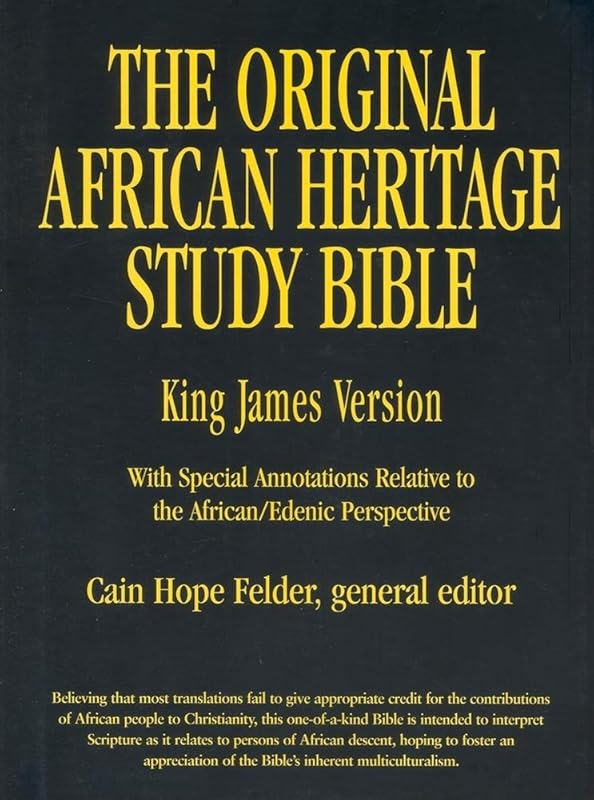 Original African Heritage Study Bible-KJV by Cain Hope Felder