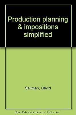 Production planning & impositions simplified