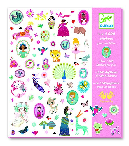 Djeco 1000 Stickers for The Girls