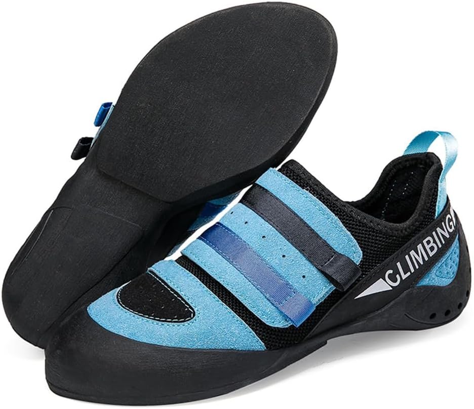 Rock Climbing Shoes For Women, Non-Slip Indoor Training Footwear Lightweight Breathable Biking Beginners Bouldering Sneakers_vogvips.com