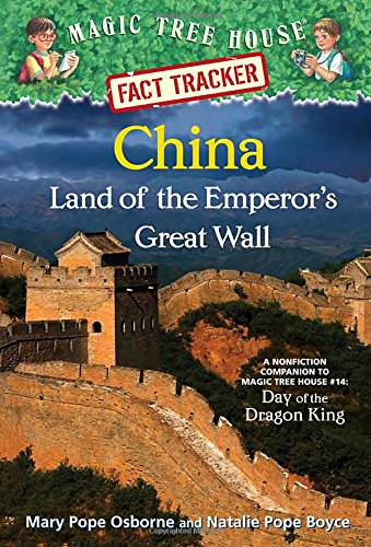 Magic Tree House Fact Tracker #31: China: Land of the Emperor's Great Wall: A Nonfiction Companion to Magic Tree House #14: Day of the Dragon King by Mary Pope Osborne 
			
			
		
		
		
       	 
       		
       			,