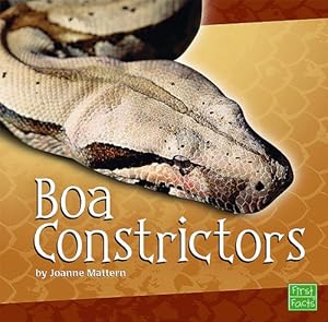 Boa Constrictors (First Facts: Snakes)