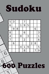Sudoku Puzzle Book: 600 Sudoku Puzzles