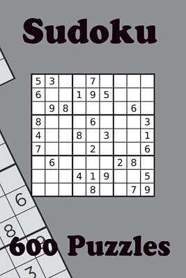 Sudoku Puzzle Book: 600 Sudoku Puzzles
