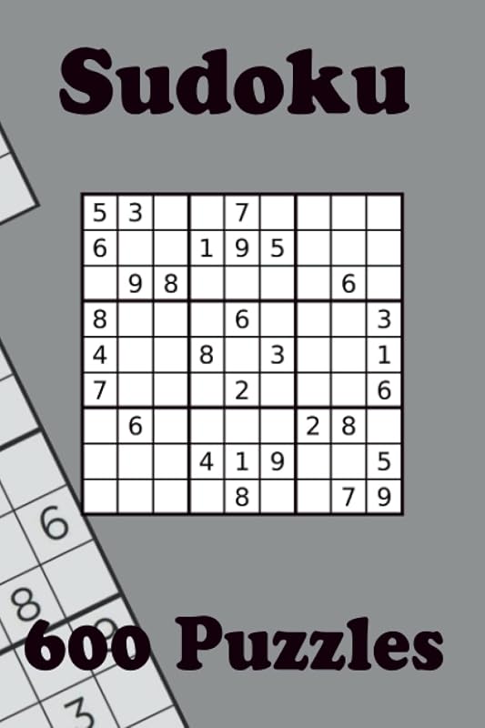 Sudoku Puzzle Book: 600 Sudoku Puzzles by Puzzle Publishing