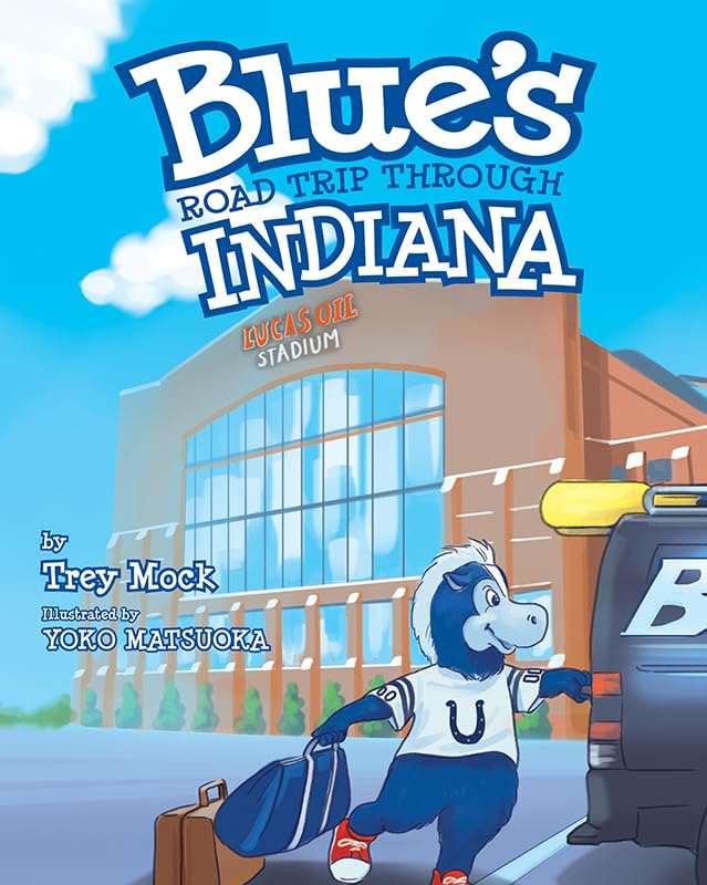 Blue's Road Trip Through Indiana by Trey Mock
