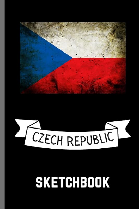 Czech Republic Sketchbook: Blank Pages Czech Republic Sketchbook for Drawing Sketching / Czech Republic Drawing Book / Czech Republic Art Supplies / Czech Republic lovers by Yami Sb Sketches