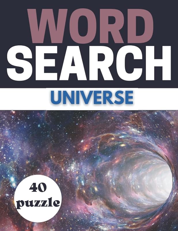 WORD SEARCH UNIVERSE: Print Challenging activity book Puzzles For Adults Men ,women And Seniors & Teens With Soulitions . by ws imared