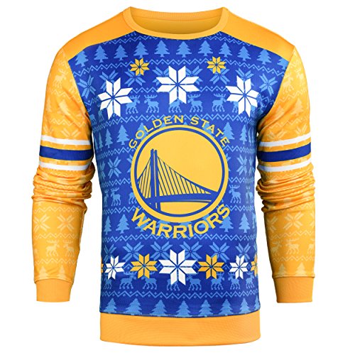 NBA Men's Printed Ugly Sweater, Multiple Teams