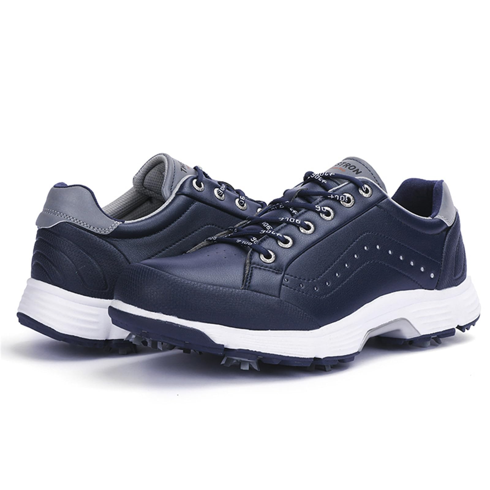 Scarpe da golf uomo con tacchetti sneakers professionali grip_voghion.com