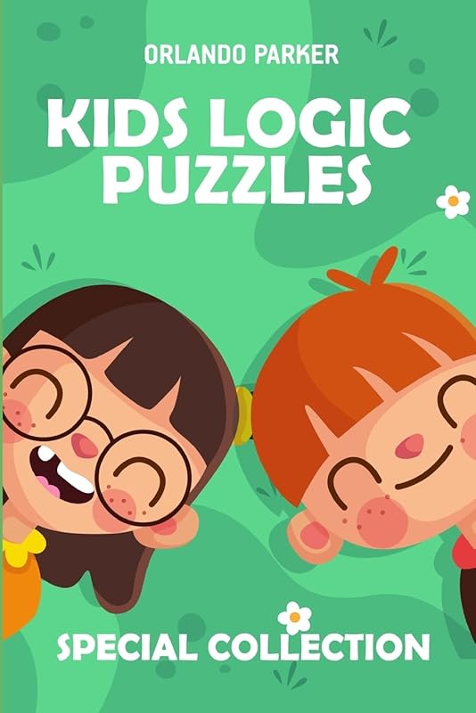 Kids Logic Puzzles: Masyu Puzzles (Logic Puzzle Books For Kids) by Orlando Parker