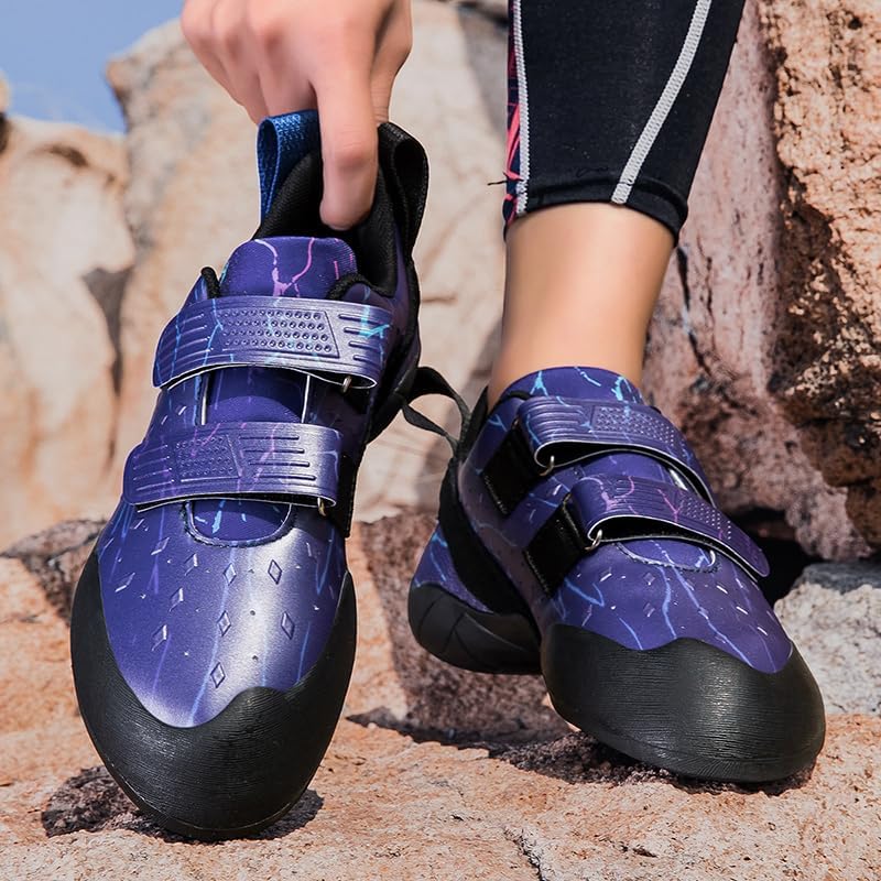 Rock Climbing Shoes For Men & Women Bouldering Shoes For Indoor Outdoor Climbing Slip-Resistant Lightweight_vogvips.com