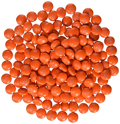 Orange Milk Chocolate M&M's Candy (1 Pound Bag)