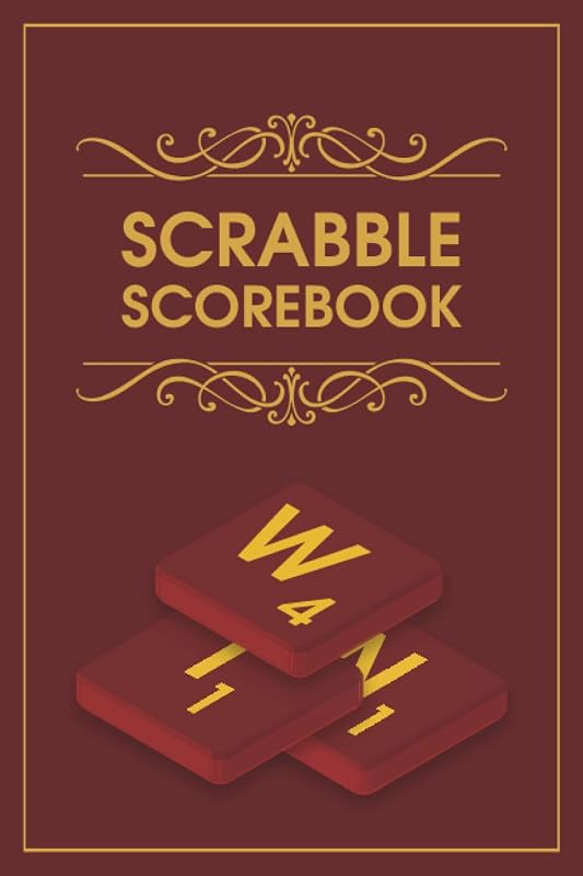Scrabble Scorebook: Scrabble Score Sheets For Score Keeping And Recording The Game - Gift Idea by Maksen Ultrabook