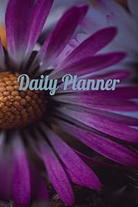 Daily Planner: Daisy Planner, 6 x 9, 120 Pages by KM3 Publishing