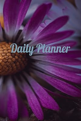 Daily Planner: Daisy Planner, 6 x 9, 120 Pages
