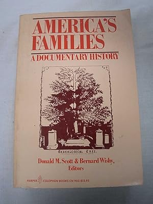America's Families: A Documentary History