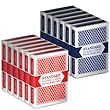 12 Decks (6 Red/6 Blue) Plastic-Coated Standard Playing Card by Brybelly