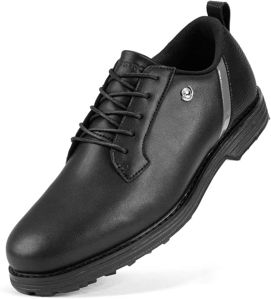 Wasserdichte Golfschuhe für Herren – Business-Schuhe, spikelos, rutschfest, leicht, atmungsaktiv, professionelle Golfschuhe, Walking-Schuhe_voghion.com