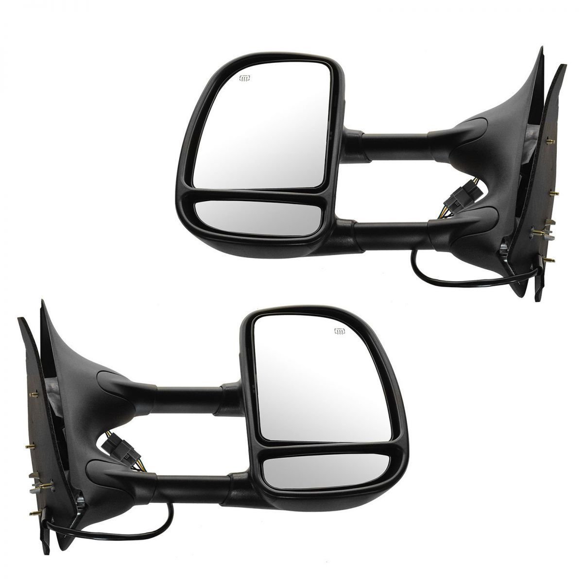 

Power Heated Towing Side View Mirror Left Right Pair Set for Ford Excursion F250 F350 F450 F550 Super Duty Truck