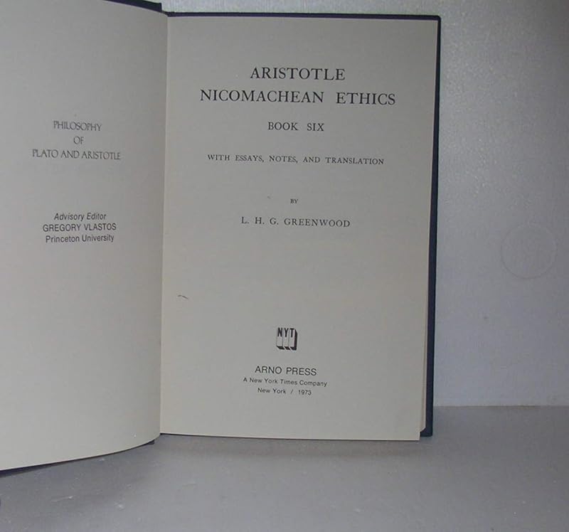 Nicomachean Ethics, Book Six by Aristotle