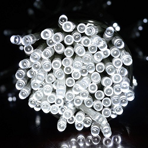 Ucharge Safe String Light 30V String Fairy Lights 200led 69ft 8 Modes White Light Led String Light for Home, Garden, Indoor, Outdoor, Holiday, Christmas, Party Decorations