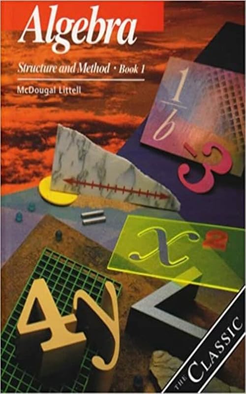 Algebra: Structure and Method, Book 1 by Richard G. Brown