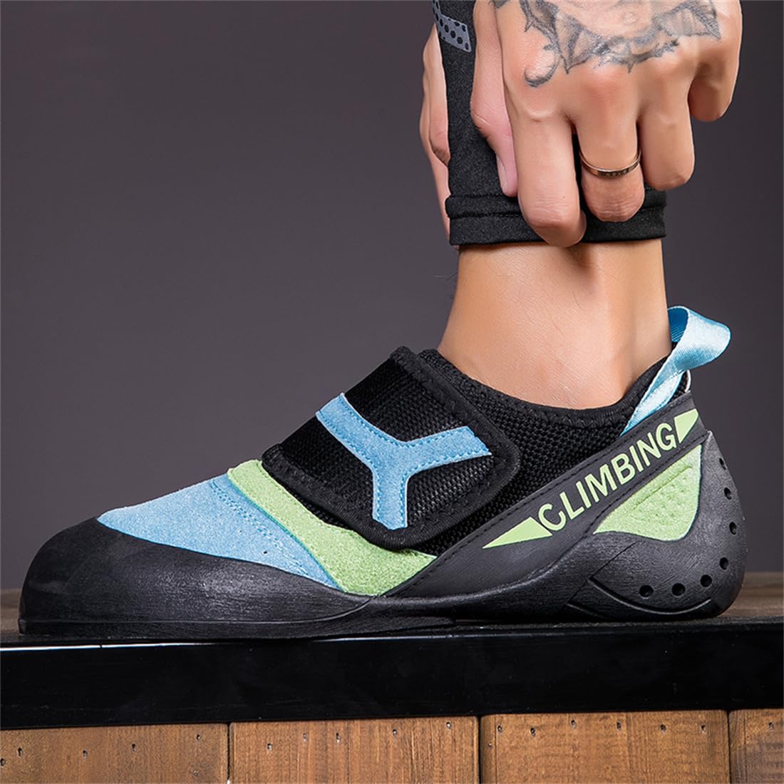 Rock Climbing Shoes For Men Women Slip-Resistant Breathable Indoor Outdoor Bouldering Sport Gym Shoes_vogvips.com