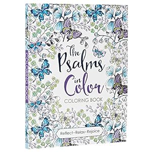 "The Psalms in Color" Inspirational Adult Coloring Book