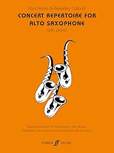 Concert Repertoire for Alto Saxophone (Faber Edition: Concert Repertoire)