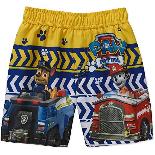 Nickelodeon Little Boys' Paw Patrol Swim Trunks