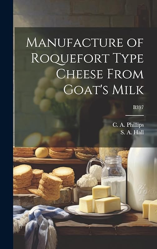 Manufacture of Roquefort Type Cheese From Goat's Milk; B397 by S a (Sumner Augustus) 1893-1 Hall
