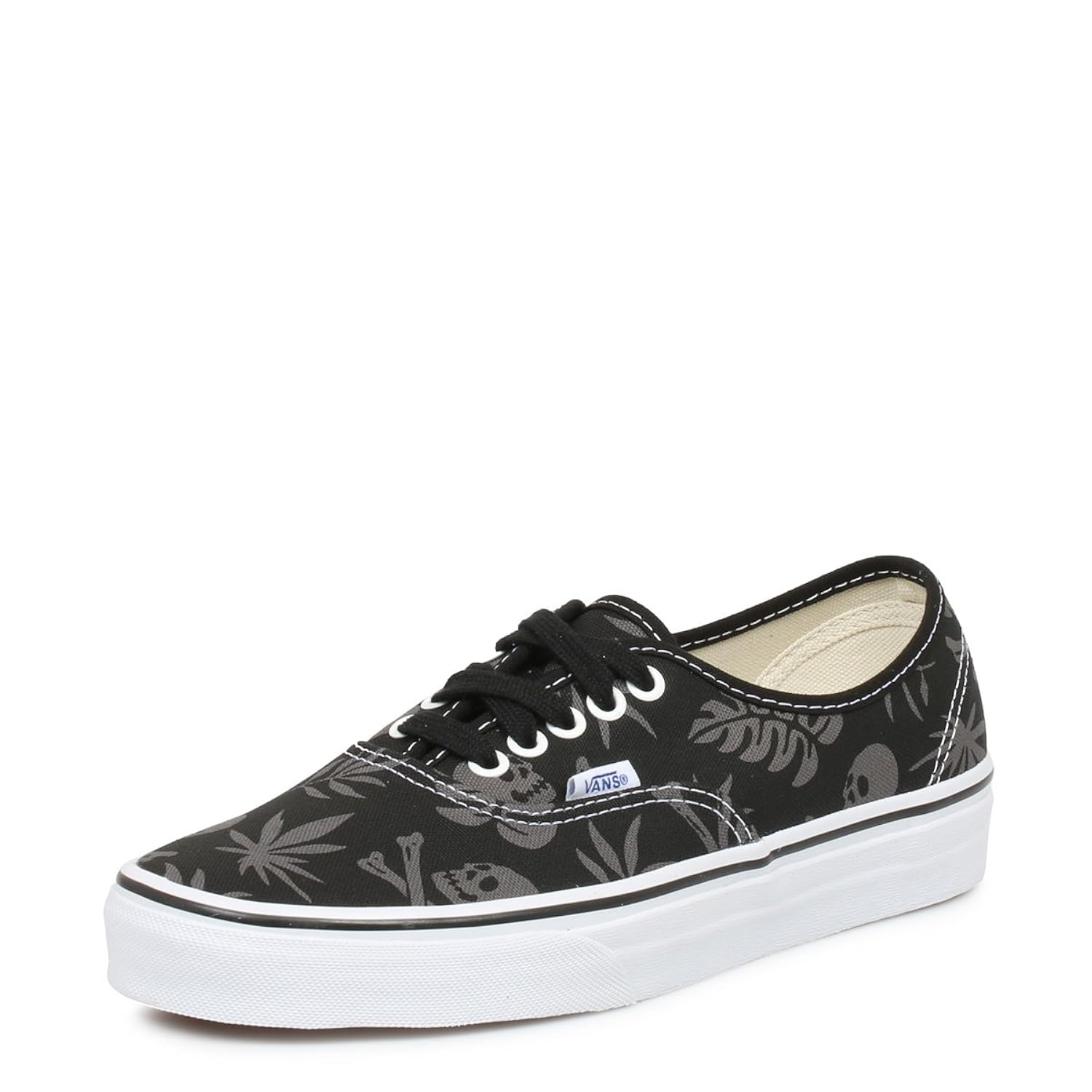 

Vans Unisex Authentic Black Doren Skull Trainers