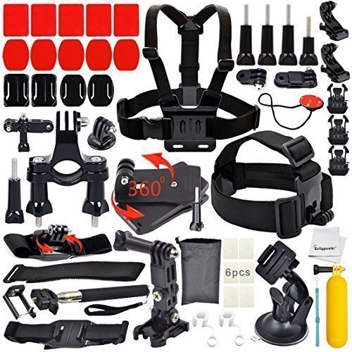 Erligpowht Ultimate Combo - Kit de accesorios para videocámaras GoPro Hero 4