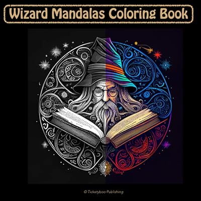 Wizard Coloring Book: The School of Wizards Coloring Book