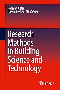 Research Methods in Building Science and Technology by Rahman Azari